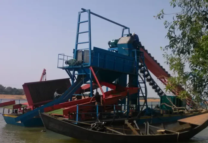 цепный ведро драгер