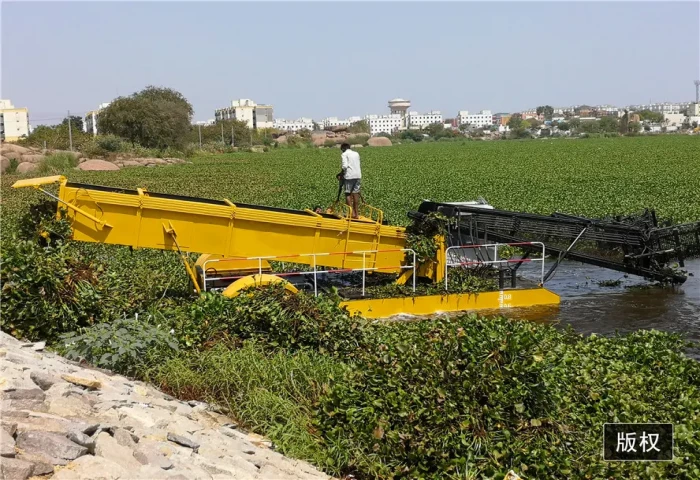 Water Hyacinth Harvester