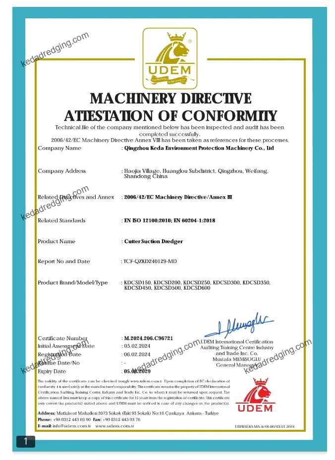 Certificate of CE Gold 2024