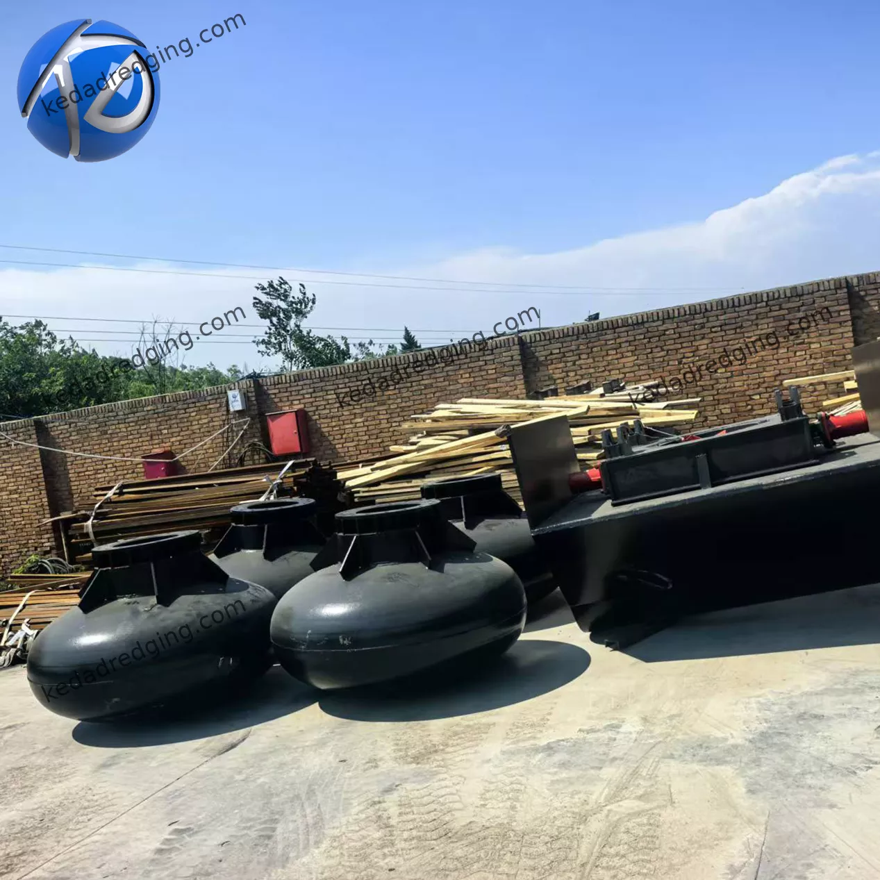 Qingzhou Keda Ships Spud Poles to Azerbaijan 