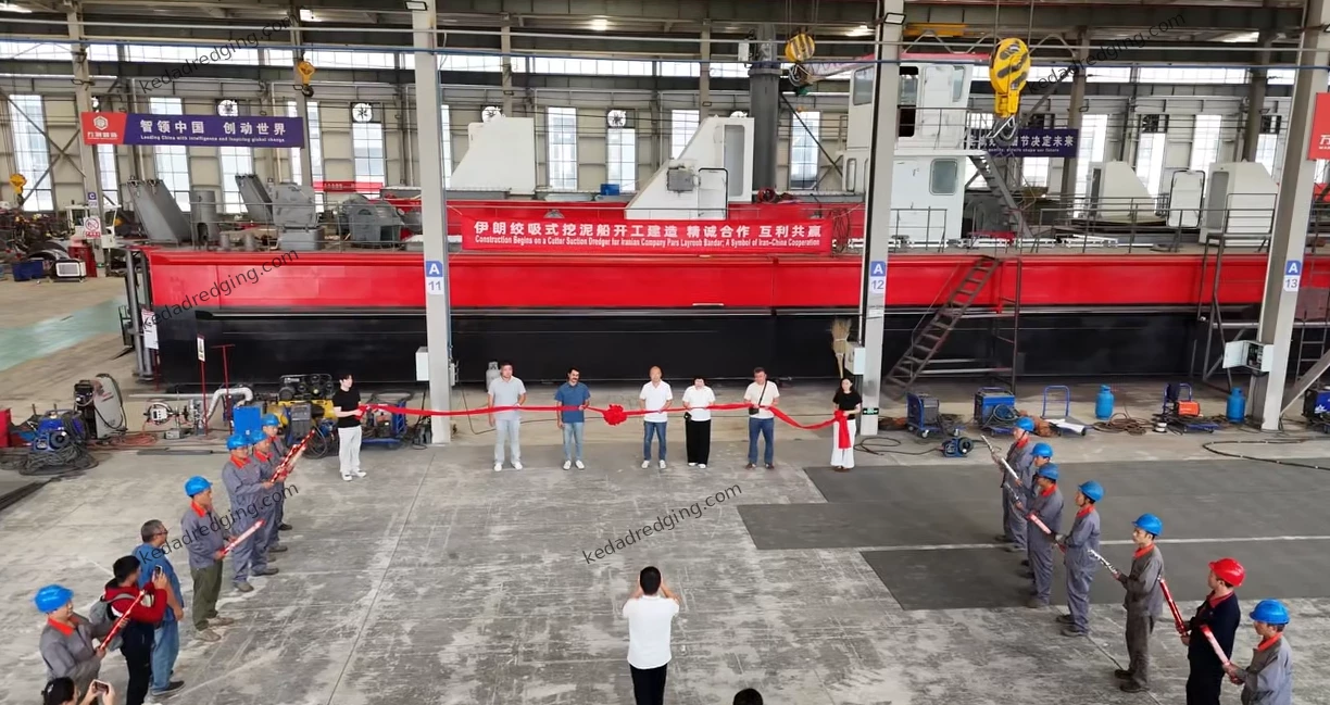 Iranian Customer Orders CSD450 Cutter Suction Dredger