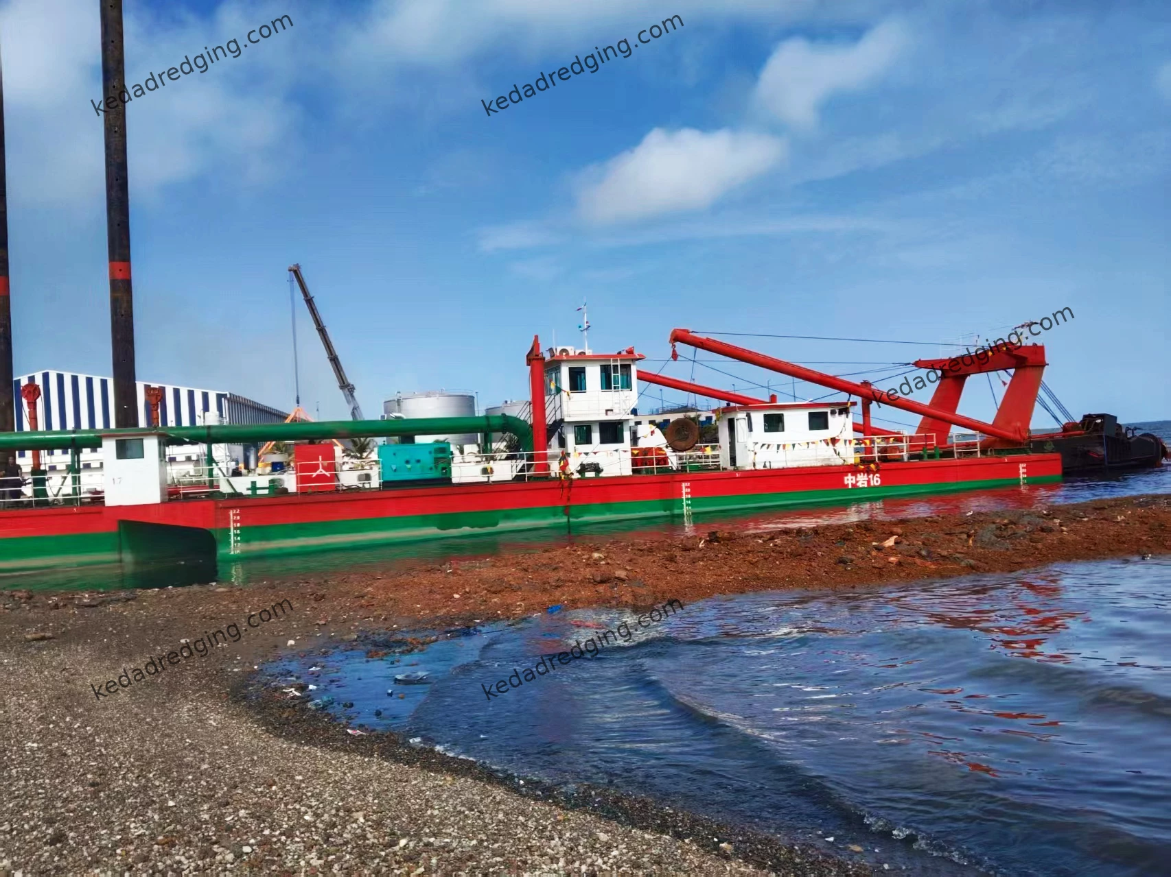 KEDA CSD450 Dredger Now Operating in Guinea